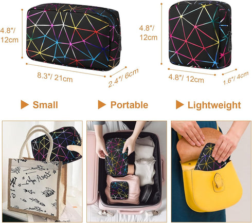 Likesing Period Bag for Teen Girls, Leather Sanitary Napkin Storage Bag, Portable Menstrual Pad Bag Period Pads Pouch