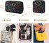 Likesing Period Bag for Teen Girls, Leather Sanitary Napkin Storage Bag, Portable Menstrual Pad Bag Period Pads Pouch