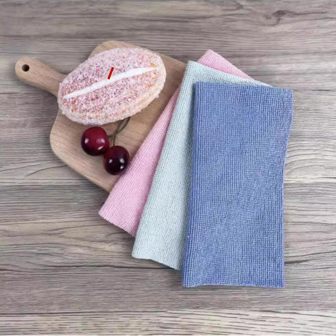 Microfiber Cleaning Cloths - 20 Pieces Reusable Towels in Box, Lint Free Multi-Purpose