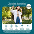 Immune 90 BUCKLEBURY Micronized Zeolite Capsules - Mineral Zeolite Detox for Adults - Supports System, Metabolism