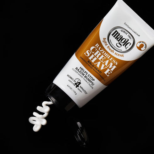 SoftSheen-Carson Magic Razorless Shaving Cream for Men, 6 oz, Hair Removal Cream