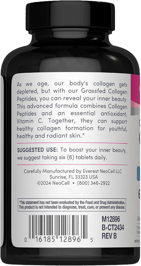 NeoCell Super Collagen C Type I and III, 250 Tablets