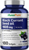 NusaPure Black Currant Seed Oil 1605 mg - Gamma Linoleic Acid (GLA) 15% 180 Softgels