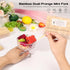 Mini Appetizer Forks, Disposable Fancy Toothpicks for Appetizers, 150 PCS Small Bamboo Wooden Cocktail Picks Forks 3.5