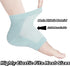 Gel Heel Strap for Kids, Heel Sensitivity Relief from Severs Disease, Plantar Fasciitis, Size Kids 3-7/Women 5-9 (1