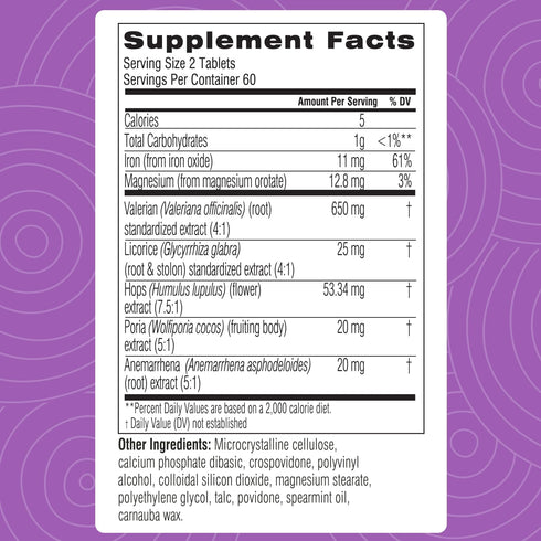 Swisse Sleep Valerian Root Capsules | Herbal Sleep Supplement, 120 Tablets