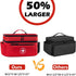 TGCUR Medicine Organizer and Storage Bag Empty, Family First Aid Box, Pill Bottle Organizer Bag for Emergency