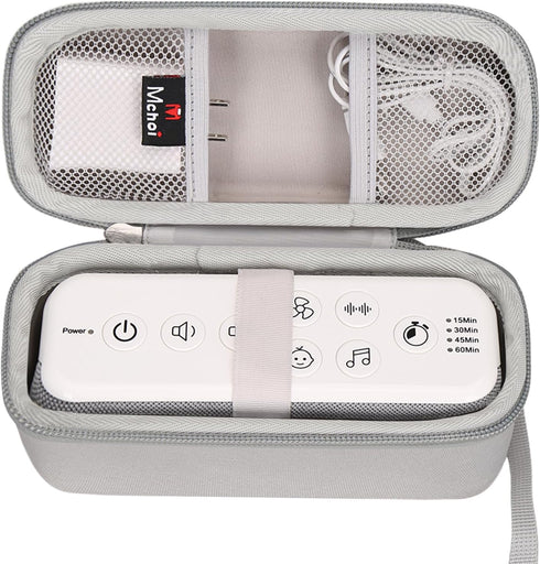 Mchoi Hard Case Suitable for OnLyee Sound Machine for Adults, USB Rechargeable