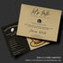 A7 Blank Grocer Brown Kraft Note Cards & Envelopes – Heavy Flat Cards for Wedding and Birthday Invitations (25 per Pack)