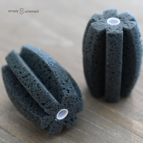 Replacement Sponge Head for The WINE Brush, 2 Count