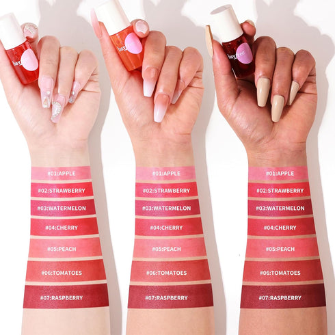 Lip Tint Stain Set, Long Lasting Waterproof Lip Stain, Lightweight, Non-sticky, Transfer-Proof Gloss, Matte Finish