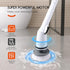 Scrubber,380RPM 3 REECOO Cordless Electric Spin High Speed Rotation,Fast Charging-Long Lasting,Power Scrubber