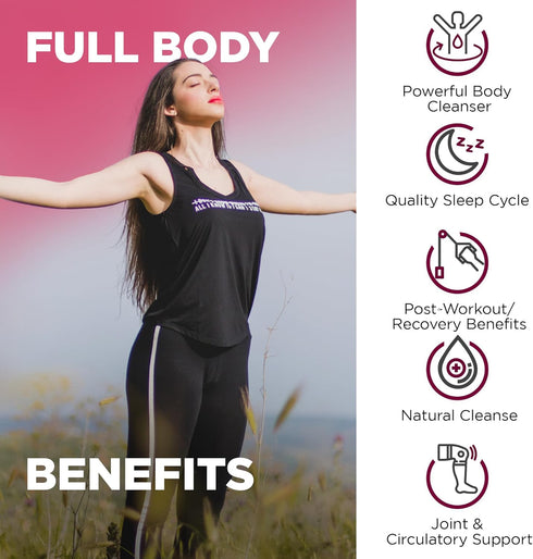 Nutrivein Tart Cherry Capsules 3000mg - 90 Vegan Pills for Pain Relief, Muscle Recovery, Uric Acid Cleanse