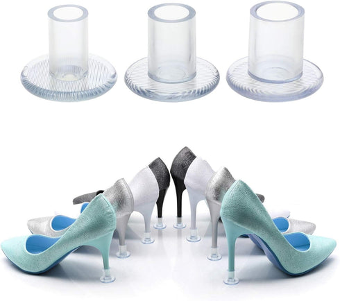 OOTSR High Heel Protectors - 6 Pairs, High Heel Stoppers for Weddings & Outdoor Events