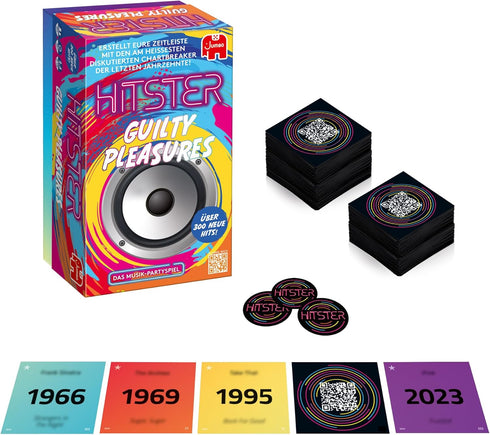 Hitster - Guilty Pleasure: The Ultimate Music Party Game