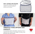 Mastectomy & Post Surgery Drain Carrier Belt & Shower Holder, Two Pack Black/Navy
