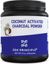 Large 12 Oz. Coconut Activated Charcoal Powder for Whitening Teeth, Rejuvenating Skin, and Better Digestion