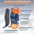 RooRuns Heavy Duty Arch Support Plantar Fasciitis Insoles for Men and Women, Orthotic Inserts Shoe Insoles for Flat