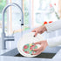 Kcldeci 3 Pack Kitchen Scrub Sponges: Non-Scratch Microfiber Sponge for Household Cleaning Dishes, Pots, and Pans