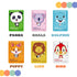 Animal Spa Masks | Character Sheet Masks | Kids Facial Mask | Spa Day Party | Girls Night | 6 Pieces for All Skin Types
