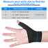 Copper Compression Thumb Wrist Brace Stabilizer Spica Splint for Carpal Tunnel, Arthritis, and Pain Relief - Fits