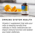 Kion Immune Support Supplement - Vitamin C & Zinc for Everyday Wellness, 500 mg Vitamin C, 120 Servings