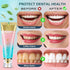 KSTARITE 2Pack (2) Niacinamide Whitening Toothpaste,Stain-Removing, Fluoride-Free, with Natural Cherry Blossom & Mint