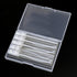 SAVITA 5PCS 10ml Clear Spray Bottle Refillable Perfume Atomizer, Small Fine Mist Glass Containers for Essential Oils