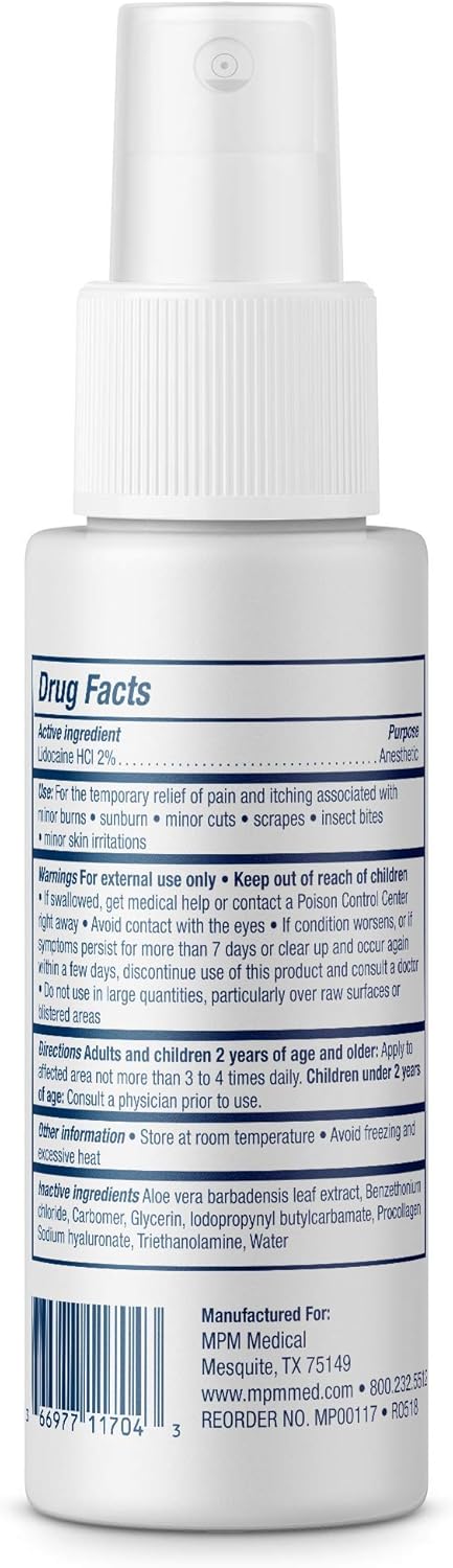 HA Hydrogel Spray with Lidocaine - 4oz Bottle