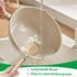 Set 5 Packs 4 Bamboo Dish Brush - Natural Wooden Kitchen Brush, Dish Scrubbers with One Replacement Head, Cleaning