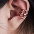 Ximimark Dreadlock Beads Set (1 Set; 15 Pcs; Dread Hair Braid Cuff Clip Adjustable Hair Rings; Gold Silver Bronze)