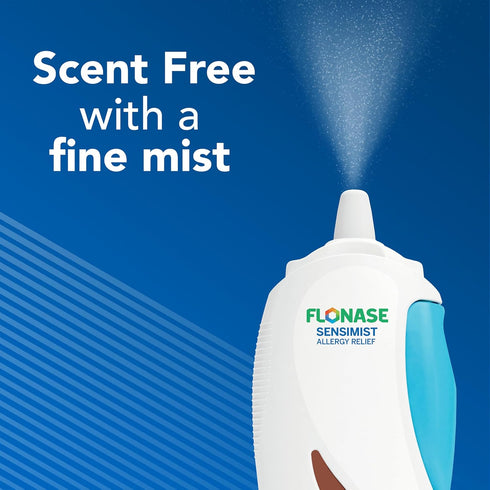 Flonase Sensimist Allergy Relief Nasal Spray for Non-Drowsy, 24-Hour Multi-Symptom Relief – 120 Sprays