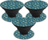 MightySkins 3 Pack Skin for PopSockets - Deco Fish | Unique Vinyl Decal Wrap Cover | Easy to Apply, Remove