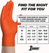 1st Choice 6 mil Nitrile Gloves, Disposable Mechanic Gloves Latex Free with Raised Diamond Texture