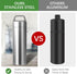 Small Pill Case, Portable Keychain Waterproof Metal Pill Box for Travel, Mini Stainless Steel Organizer for Outdoor
