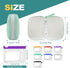 Set Water-Proof Pill Pouch Large Pill Organizer, Pill Loose-Leaf Storage with Color-Coded Medicine Pouches,BPA Free