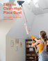 Wall Cleaner with Long Handle: 360° Rotatable Mop for Walls, Dust, Ceiling Fans, and Baseboards