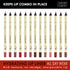 Gerard Cosmetics Lip Pencil (Bel Air) | Ultra Pigmented Matte Pink Lip Liner | Long Lasting Hydrating Formula | Cruelty
