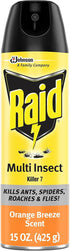 Raid Multi Insect Killer | Orange Breeze 15 Ounce | Pack of 1