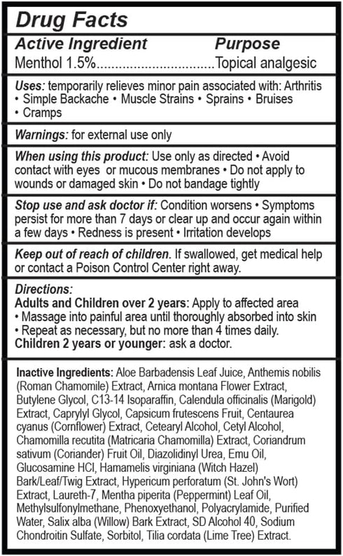 Real Time Pain Relief MAXX 3oz Tube, Fast-Acting Relief for Muscle Pain, Arthritis, Backaches, with Natural Ingredients