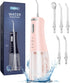 Onlyone Water Dental Flosser Pick for Teeth - 300ML Portable Oral Irrigator, Rechargeable Travel Cleaner, IPX7