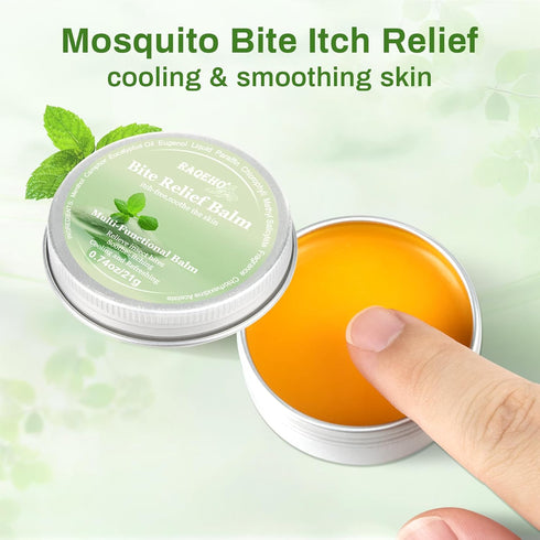 RAQEHO 0.74oz Summer Mosquito Bite Itch Relief Cream Anti Itch Bug Insect After Bite Treatment Cream Travel Sting