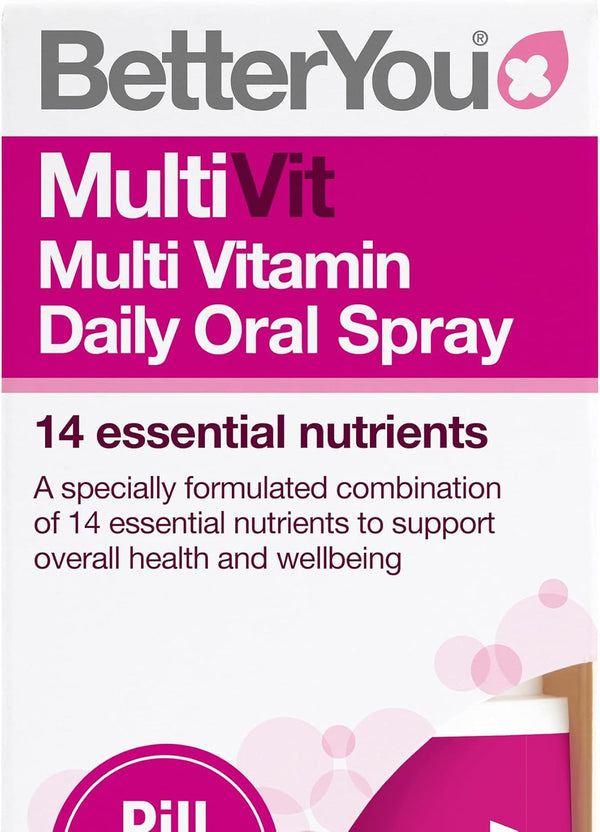 BetterYou MultiVit - Complete Multi Vitamin Oral Spray - 25ml