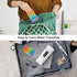 HRX Package Little Daily Pill Box Case AM PM for 7 Days, Cute Drug Organizer Container for Small Pocket Purse Pills
