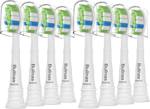 Replacement Toothbrush Heads for Philips Sonicare ProtectiveClean 4100, 5100, 5300, 6100, 8 Count, White
