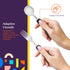 Special Supplies 5-Piece Adaptive Utensils Set - Non-Weighted, Non-Slip Handles for Hand Tremors, Arthritis,