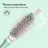 Professional Round Hair Brush for Blow Drying, Ceramic + Ionic Round Brush for Bangs, Blowout, Styling (0.98in)