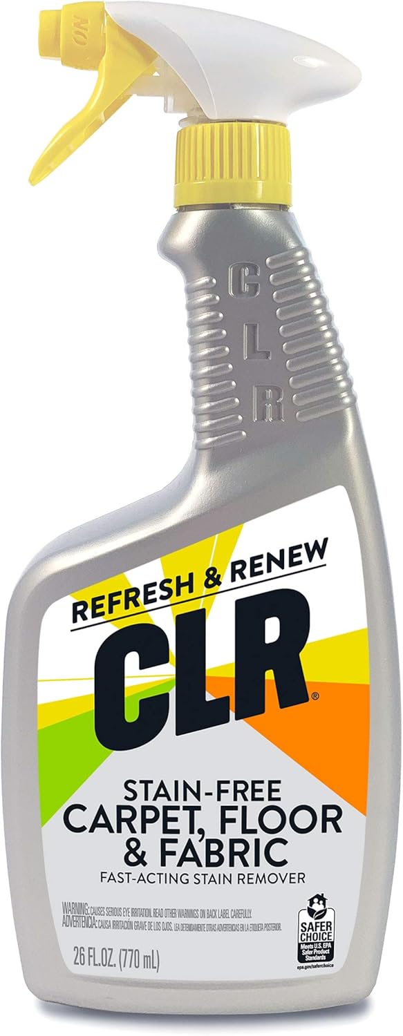CLR Stain-Free Carpet, Floor & Fabric Stain Remover, 26 Ounce