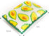 Set 9 Smart Design Heavy Duty Scrub Sponge with Bamboo Odorless Rayon Fiber - of - Ultra Absorbent - Soft & Metallic