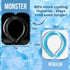 Neck Cooling Tube, Wearable Cooling Neck Wraps for Summer Heat, Hands Free Cold Pack (Blue)
